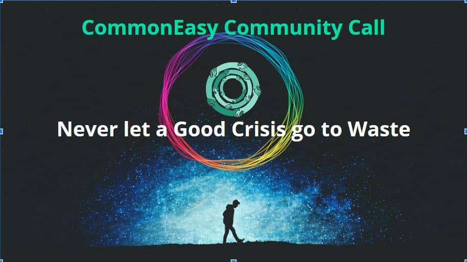 Never waste a Good Crisis Common